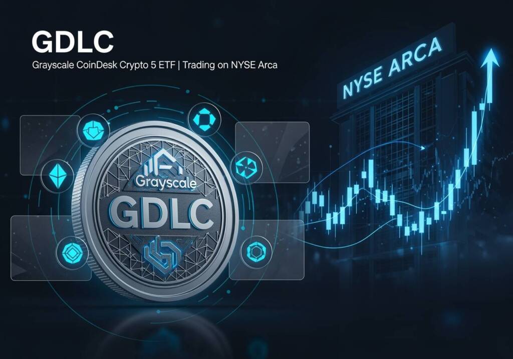 Grayscale Coindesk Crypto 5 Etf (ticker: Gdlc) Begins Trading On Nyse Arca