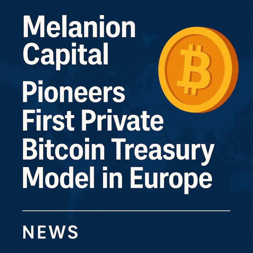 Pioneering The First Private Bitcoin Treasury In Europe