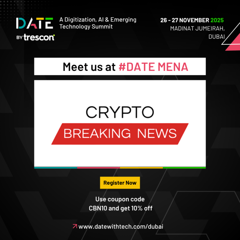 DATE MENA self promo with discount code CRYPTOBREAKINGNEWS 768x768