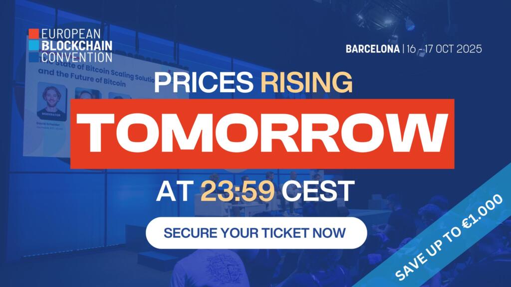 European Blockchain Convention 11: Why This Is THE Event of the Year