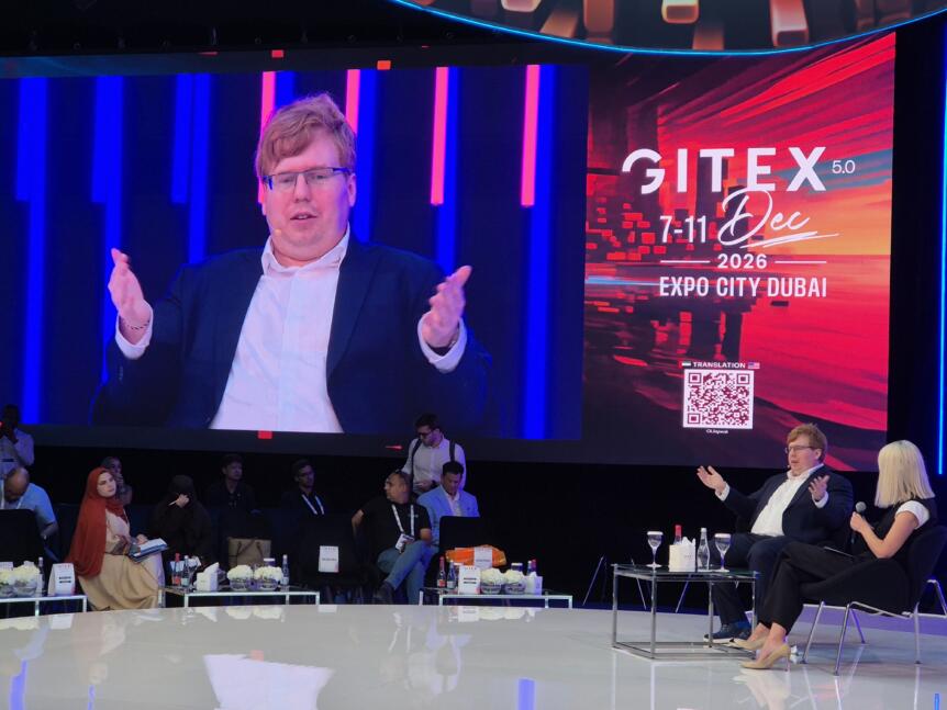 Taavi Madiberk Ceo And Co Founder Of Skeleton Technologies Raised Thought Provoking Questions On The Economics Of Ai During His Session In Gitex