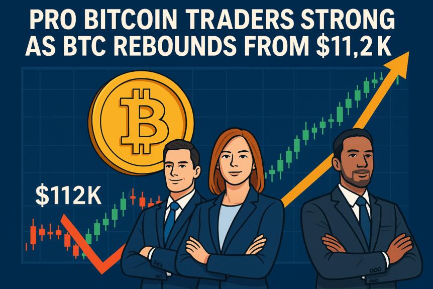 Pro Bitcoin Traders Stand Strong As Btc Rebounds From $112k