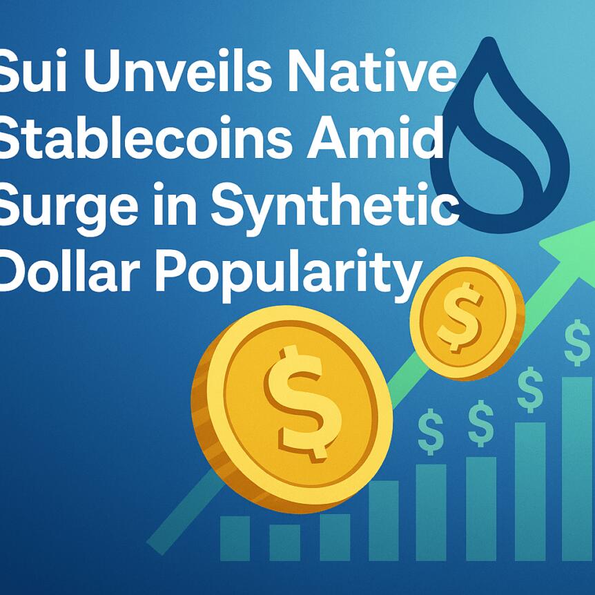 Sui Unveils Native Stablecoins Amid Surge In Synthetic Dollar Popularity