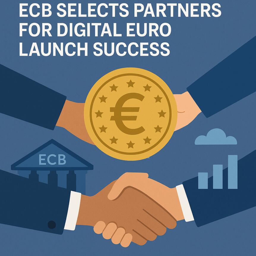 BCE selecciona socios para el éxito del lanzamiento del euro digital