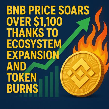 BNB Price Soars Over $1,100 Thanks to Ecosystem Expansion and Token Burns Bnb Price Soars Over $1,100 Thanks To Ecosystem Expansion And Token Burns