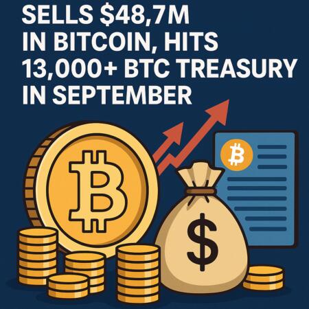 CleanSpark Sells $48.7M in Bitcoin, Hits 13,000+ BTC Treasury in September Cleanspark Sells $48.7m In Bitcoin, Hits 13,000+ Btc Treasury In September