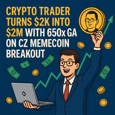 Crypto Trader Turns $3k Into $2m With 650x Gain On Cz Memecoin Breakout