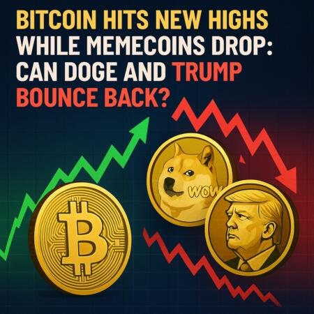 Bitcoin Hits New Highs While Memecoins Drop: Can DOGE and TRUMP Bounce Back? Bitcoin Hits New Highs While Memecoins Drop: Can Doge And Trump Bounce Back?