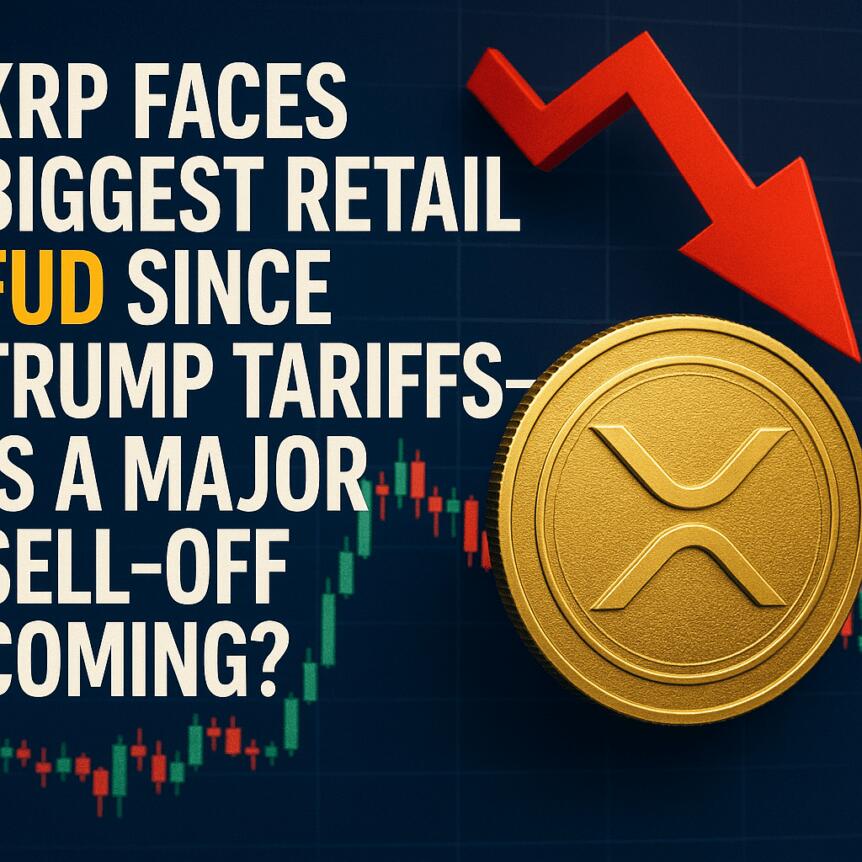 XRP Faces Biggest Retail FUD Since Trump Tariffs—Is a Major Sell-Off Coming? Xrp Faces Biggest Retail Fud Since Trump Tariffs—is A Major Sell-off Coming?