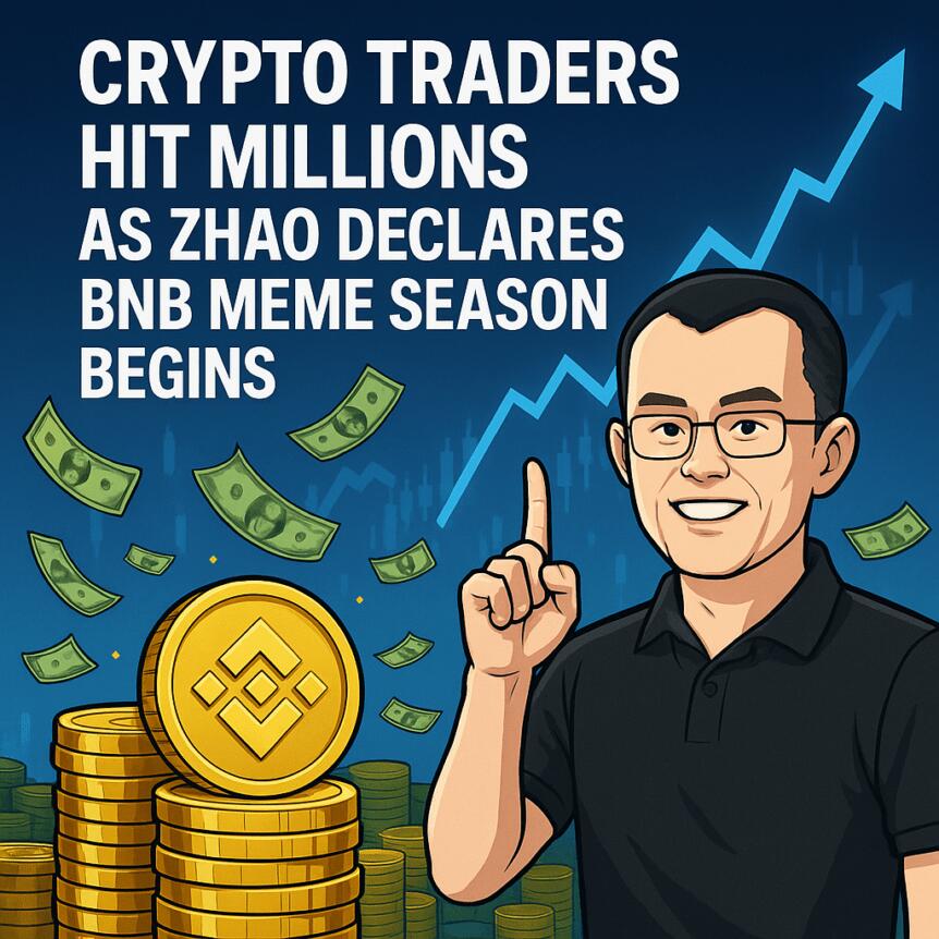 Crypto Traders Hit Millions As Zhao Declares Bnb Meme Season Begins