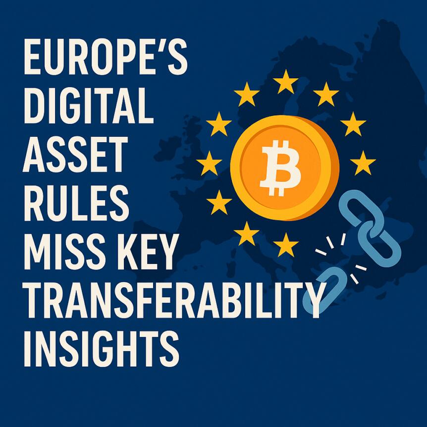 Europe’s Digital Asset Rules Miss Key Transferability Insights Europe's Digital Asset Rules Miss Key Transferability Insights