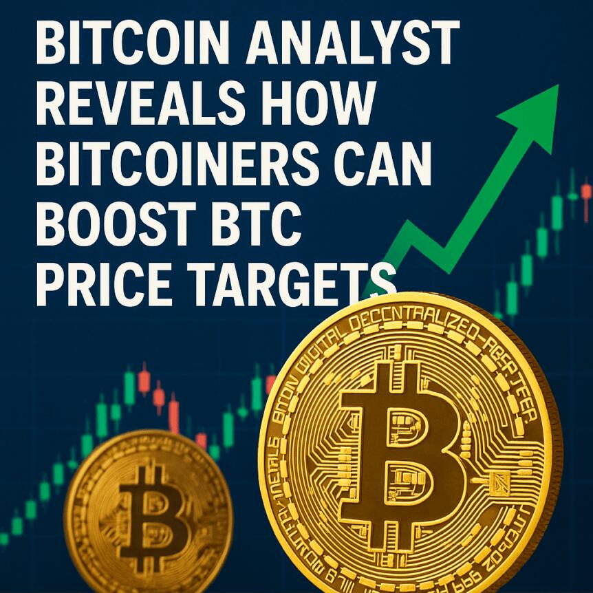 Bitcoin Analyst Reveals How Bitcoiners Can Boost BTC Price Targets Bitcoin Analyst Reveals How Bitcoiners Can Boost Btc Price Targets