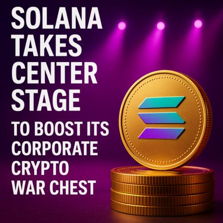 Solana Takes Center Stage to Boost Its Corporate Crypto War Chest Solana Takes Center Stage To Boost Its Corporate Crypto War Chest