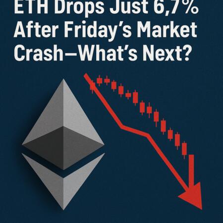 ETH Drops Just 6.7% After Friday’s Market Crash—What’s Next? Eth Drops Just 6.7% After Friday's Market Crash—what’s Next?