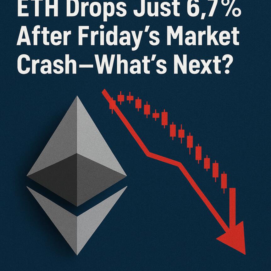 ETH Drops Just 6.7% After Friday’s Market Crash—What’s Next?