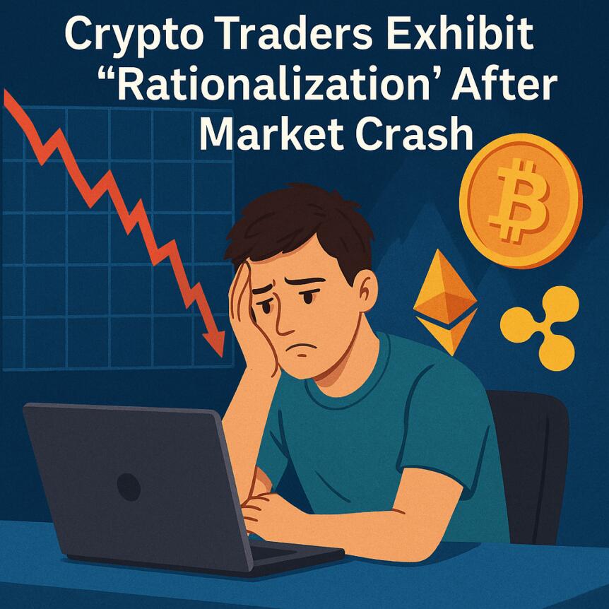 Crypto Traders Exhibit 'rationalization' After Market Crash