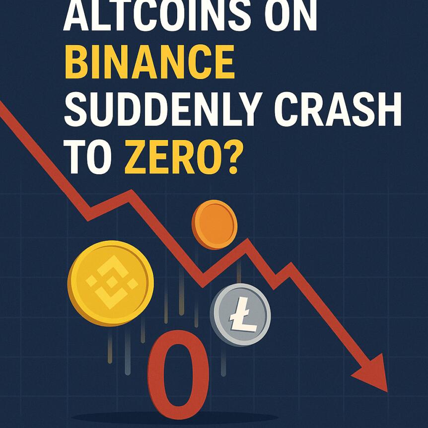 Why Did Some Altcoins On Binance Suddenly Crash To Zero?