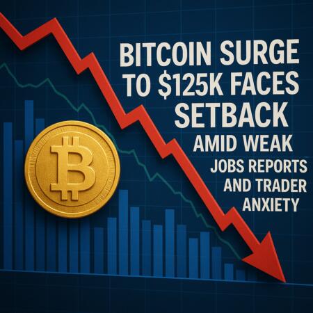 Bitcoin Surge to $125K Faces Setback Amid Weak Jobs Reports and Trader Anxiety Bitcoin Surge To $125k Faces Setback Amid Weak Jobs Reports And Trader Anxiety