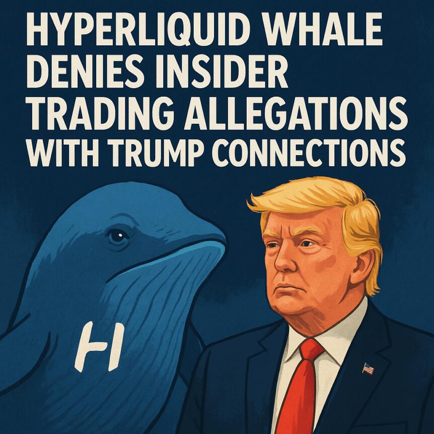 Hyperliquid Whale Denies Insider Trading Allegations With Trump Connections