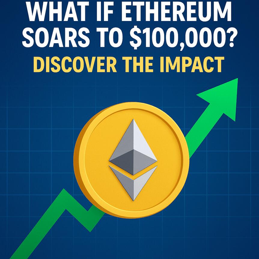 如果 Ethereum 飆升至 $100,000？| 探索其影響