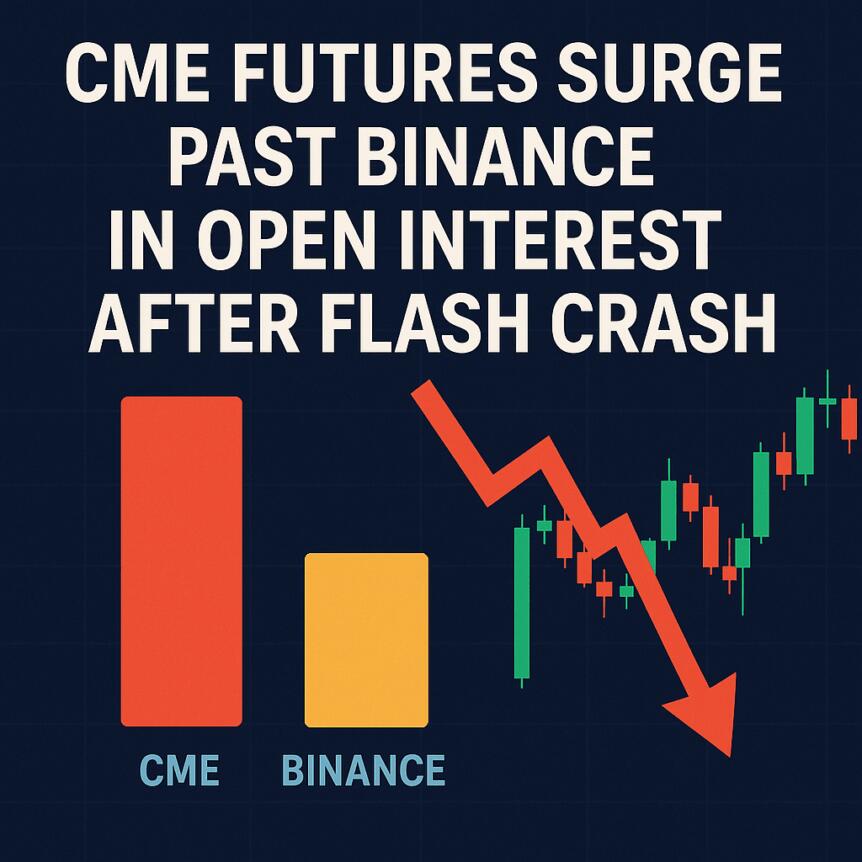 CME Futures Surge Past Binance in Open Interest After Flash Crash Cme Futures Surge Past Binance In Open Interest After Flash Crash