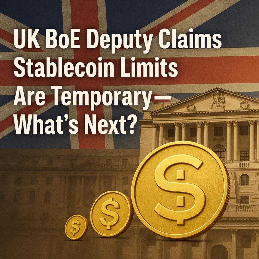 英國央行副行長聲稱穩定幣限制是暫時性的——接下來會怎樣？
