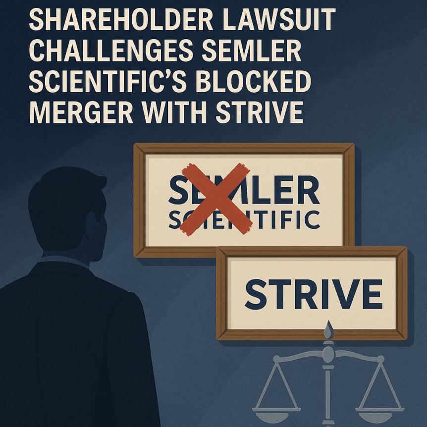 Shareholder Lawsuit Challenges Semler Scientific's Blocked Merger With Strive