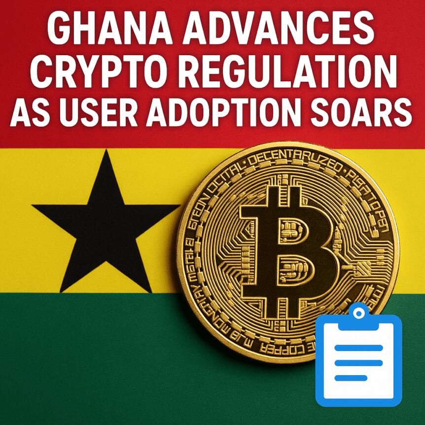 Ghana Advances Crypto Regulation As User Adoption Soars