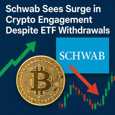 Schwab Sees Surge in Crypto Engagement Despite ETF Withdrawals Schwab Sees Surge In Crypto Engagement Despite Etf Withdrawals