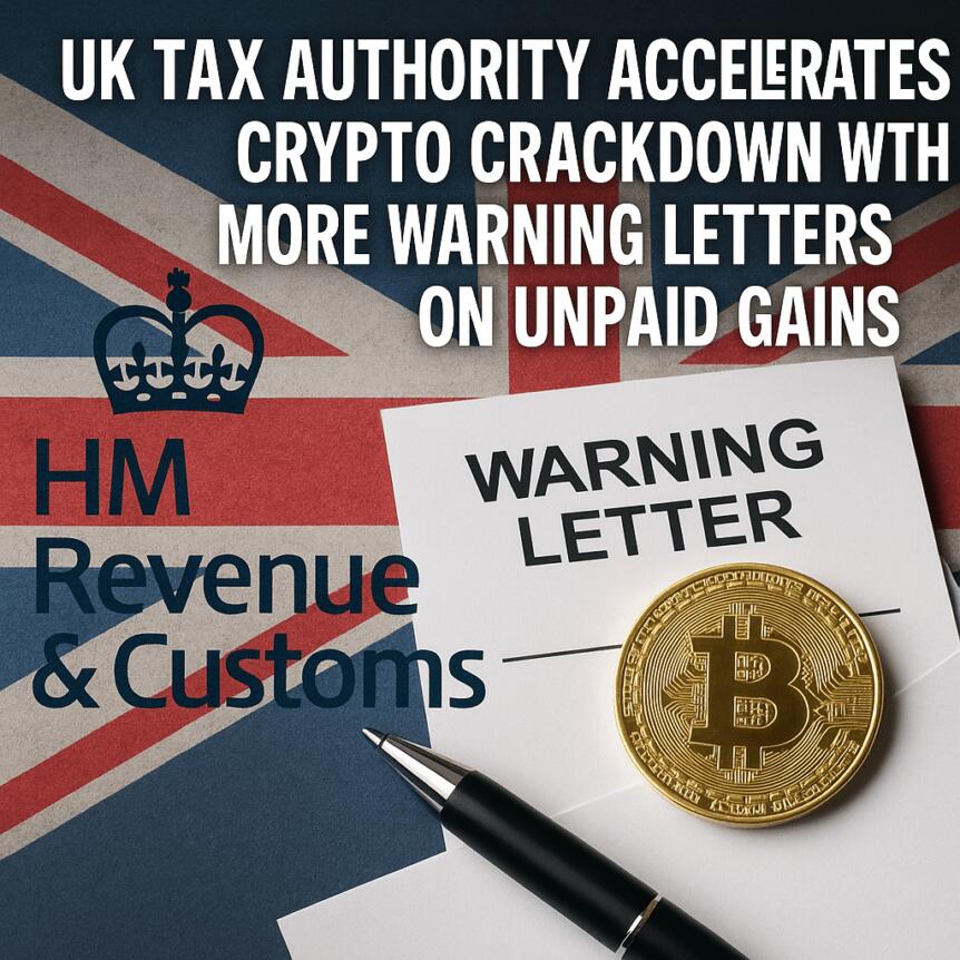 UK Tax Authority Accelerates Crypto Crackdown with More Warning Letters on Unpaid Gains Uk Tax Authority Accelerates Crypto Crackdown With More Warning Letters On Unpaid Gains