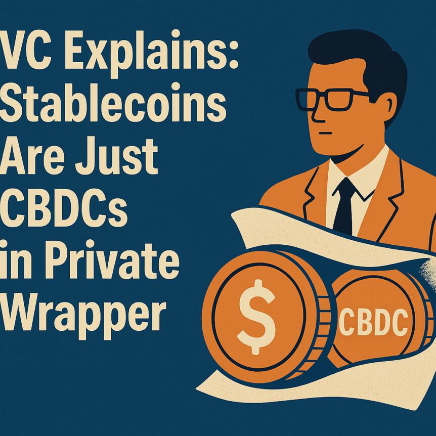 VC Explains: Stablecoins Are Just CBDCs in Private Wrapper Vc Explains: Stablecoins Are Just Cbdcs In Private Wrapper