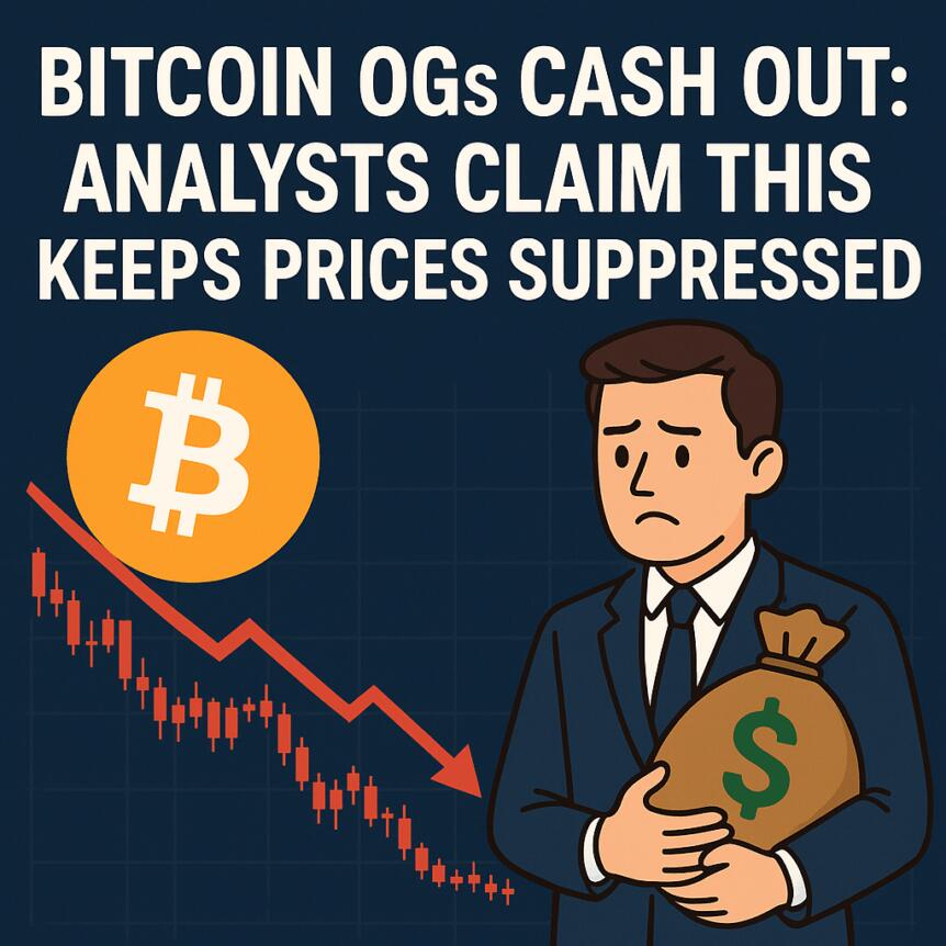 Bitcoin OGs Cash Out: Analysts Claim This Keeps Prices Suppressed Bitcoin Ogs Cash Out: Analysts Claim This Keeps Prices Suppressed