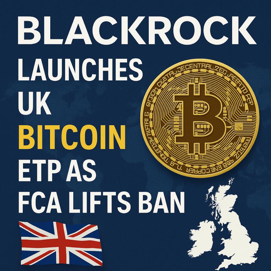 BlackRock Launches UK Bitcoin ETP as FCA Lifts Ban Blackrock Launches Uk Bitcoin Etp As Fca Lifts Ban