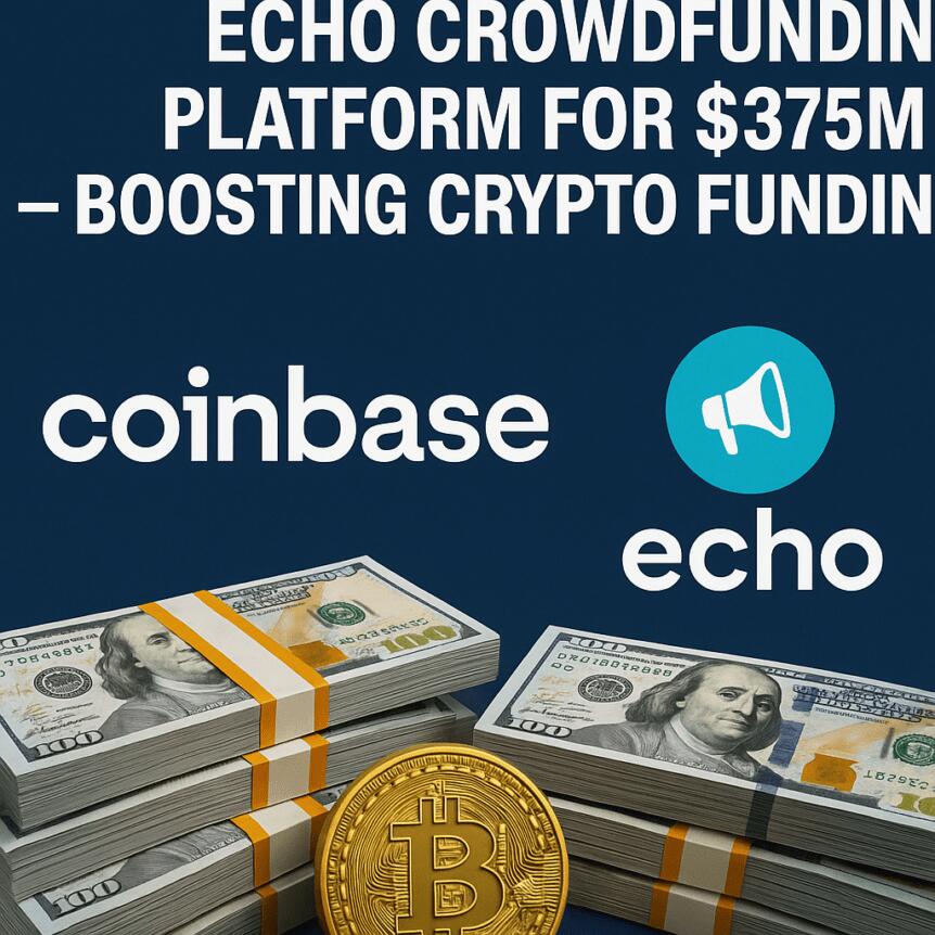 Coinbase Buys Echo Crowdfunding Platform for $375M — Boosting Crypto Funding
