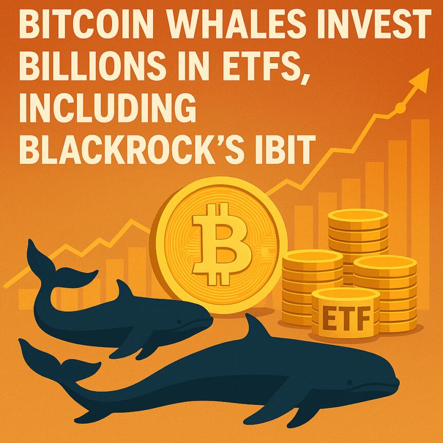 Bitcoin Whales Invest Billions in ETFs, Including BlackRock’s IBIT Bitcoin Whales Invest Billions In Etfs, Including Blackrock’s Ibit