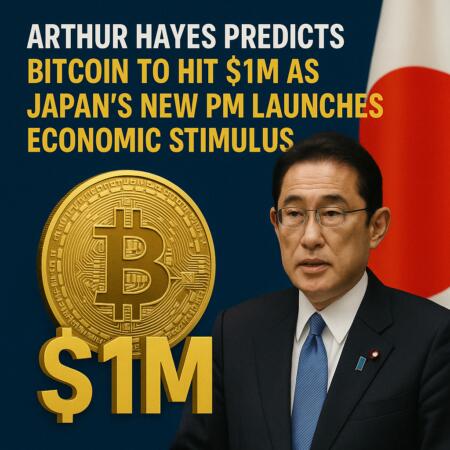 Arthur Hayes Predicts Bitcoin To Hit $1m As Japan’s New Pm Launches Economic Stimulus