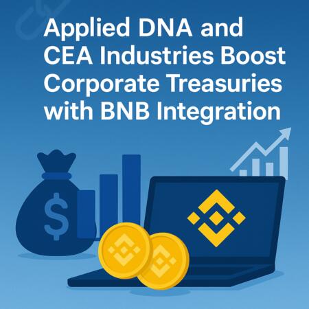 Applied DNA and CEA Industries Boost Corporate Treasuries with BNB Integration Applied Dna And Cea Industries Boost Corporate Treasuries With Bnb Integration