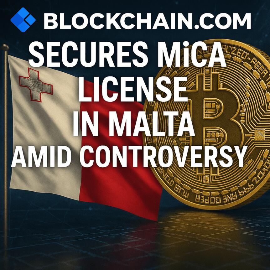 Blockchain.com Secures Mica License In Malta Amid Controversy