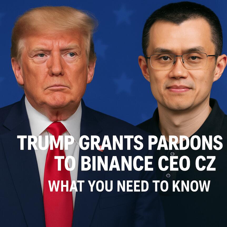 Trump Grants Pardons to Binance CEO CZ — What You Need to Know Trump Grants Pardons To Binance Ceo Cz — What You Need To Know