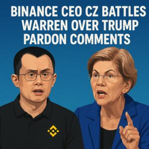 Binance CEO CZ Battles Warren Over Trump Pardon Comments Binance Ceo Cz Battles Warren Over Trump Pardon Comments
