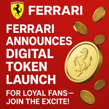 Ferrari Announces Digital Token Launch for Loyal Fans—Join the Excite! Ferrari Announces Digital Token Launch For Loyal Fans—join The Excite!
