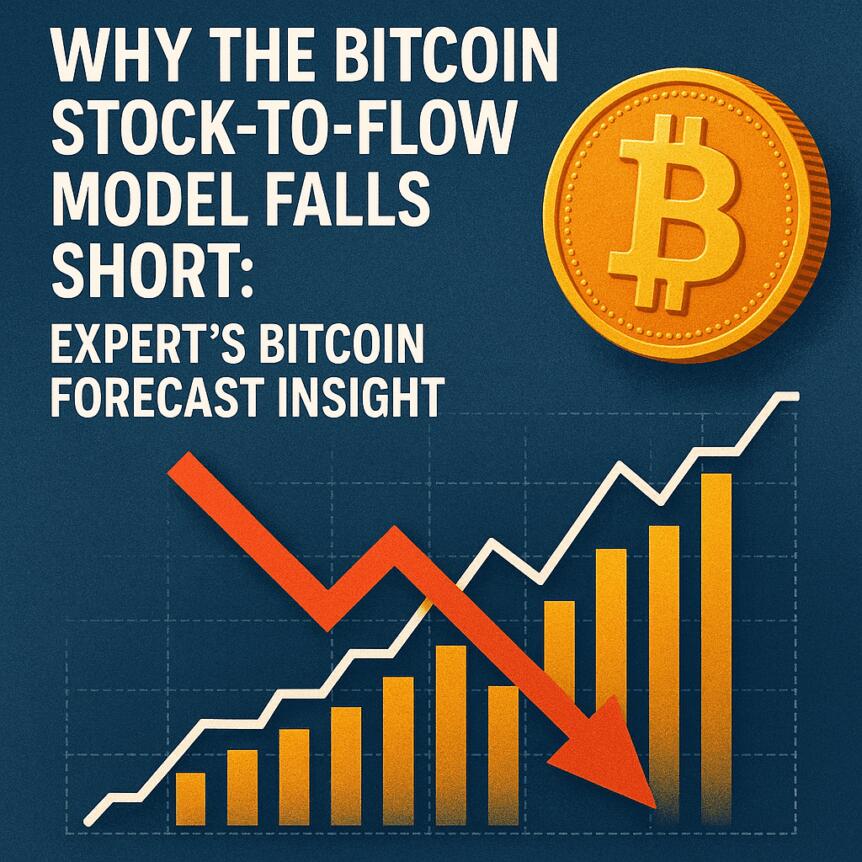 Why the Bitcoin Stock-to-Flow Model Falls Short: Expert’s Bitcoin Forecast Insight Why The Bitcoin Stock-To-Flow Model Falls Short: Expert's Bitcoin Forecast Insight