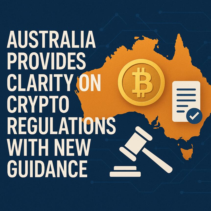Australia provides clarity on cryptocurrency regulation with new guidelines Australia provides clarity on cryptocurrency regulation with new guidelines