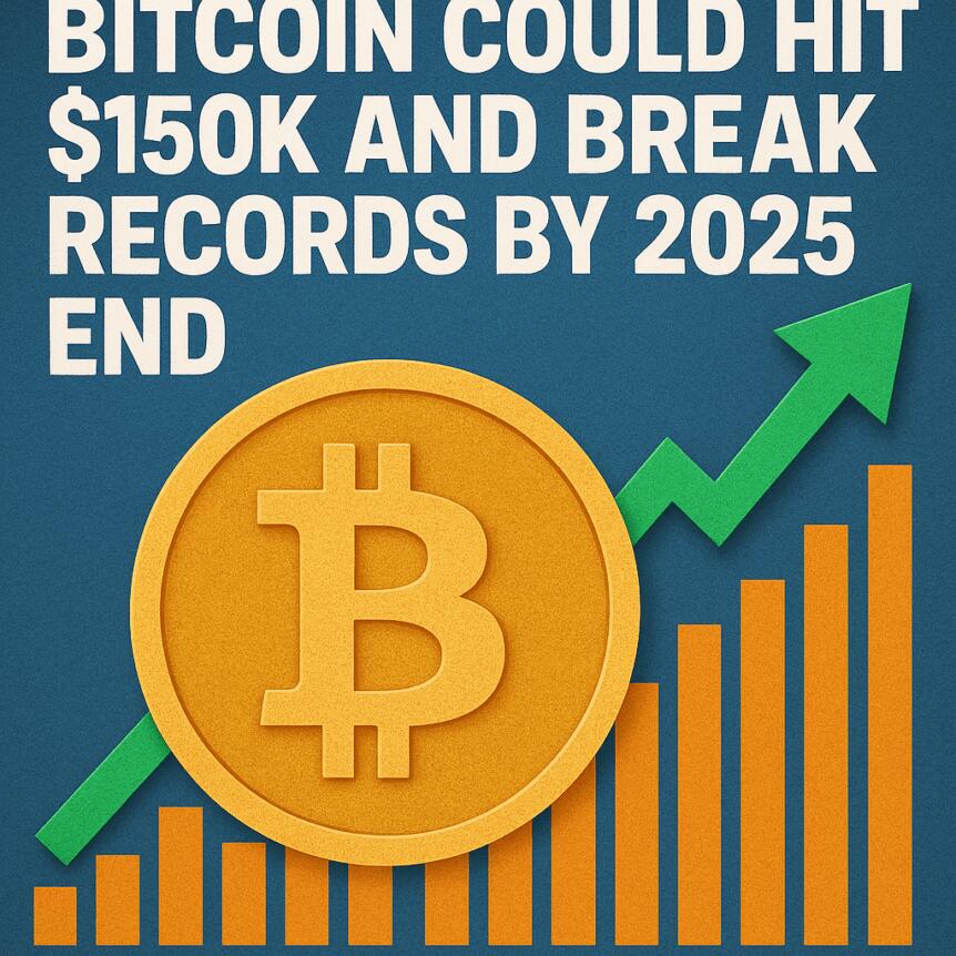 Bitcoin Could Hit $150k And Break Records By 2025 End