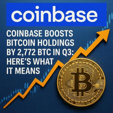 Coinbase Boosts Bitcoin Holdings By 2,772 Btc In Q3: Here's What It Means