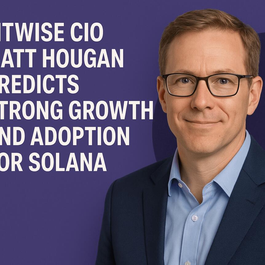 Bitwise Cio Matt Hougan Predicts Strong Growth And Adoption For Solana