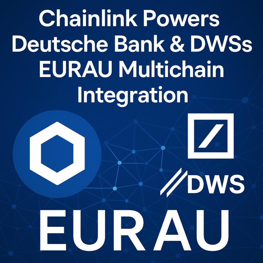 Chainlink Powers Deutsche Bank & DWS’s EURAU Multichain Integration