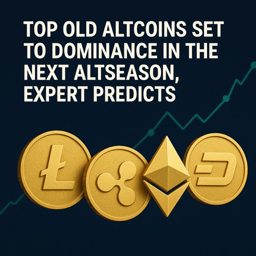 Top Old Altcoins Set to Dominance in the Next Altseason, Expert Predicts