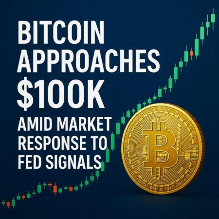 Bitcoin approaches $100K amid market response to Fed signals Bitcoin Approaches $100k Amid Market Response To Fed Signals