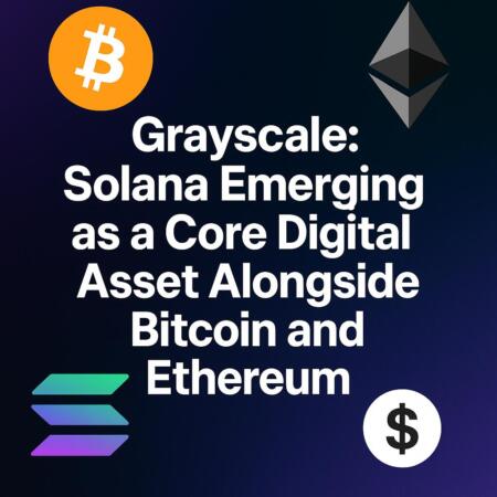 Grayscale: Solana Emerging As A Core Digital Asset Alongside Bitcoin And Ethereum